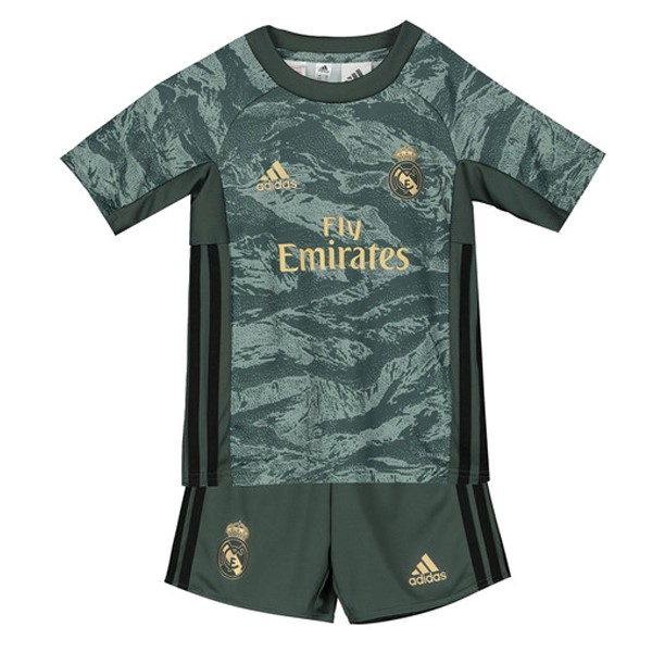 Camiseta Real Madrid 2ª Kit Niño Portero 2019 2020 Verde